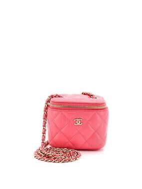 Chanel Classic Vanity Case With Chain #323581C29B